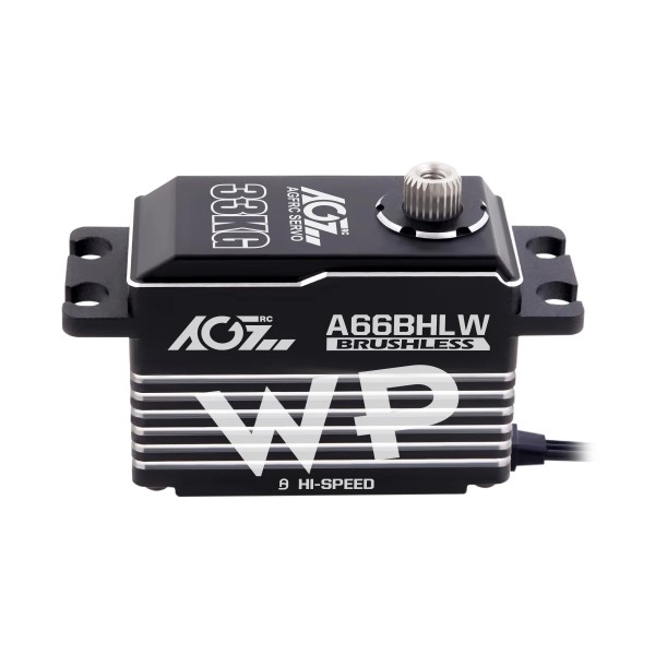 Original AGFRC Waterproof A66BHLW 33KG High Torque Metal Gears Low Profile Brushless for 1/10 RC Car